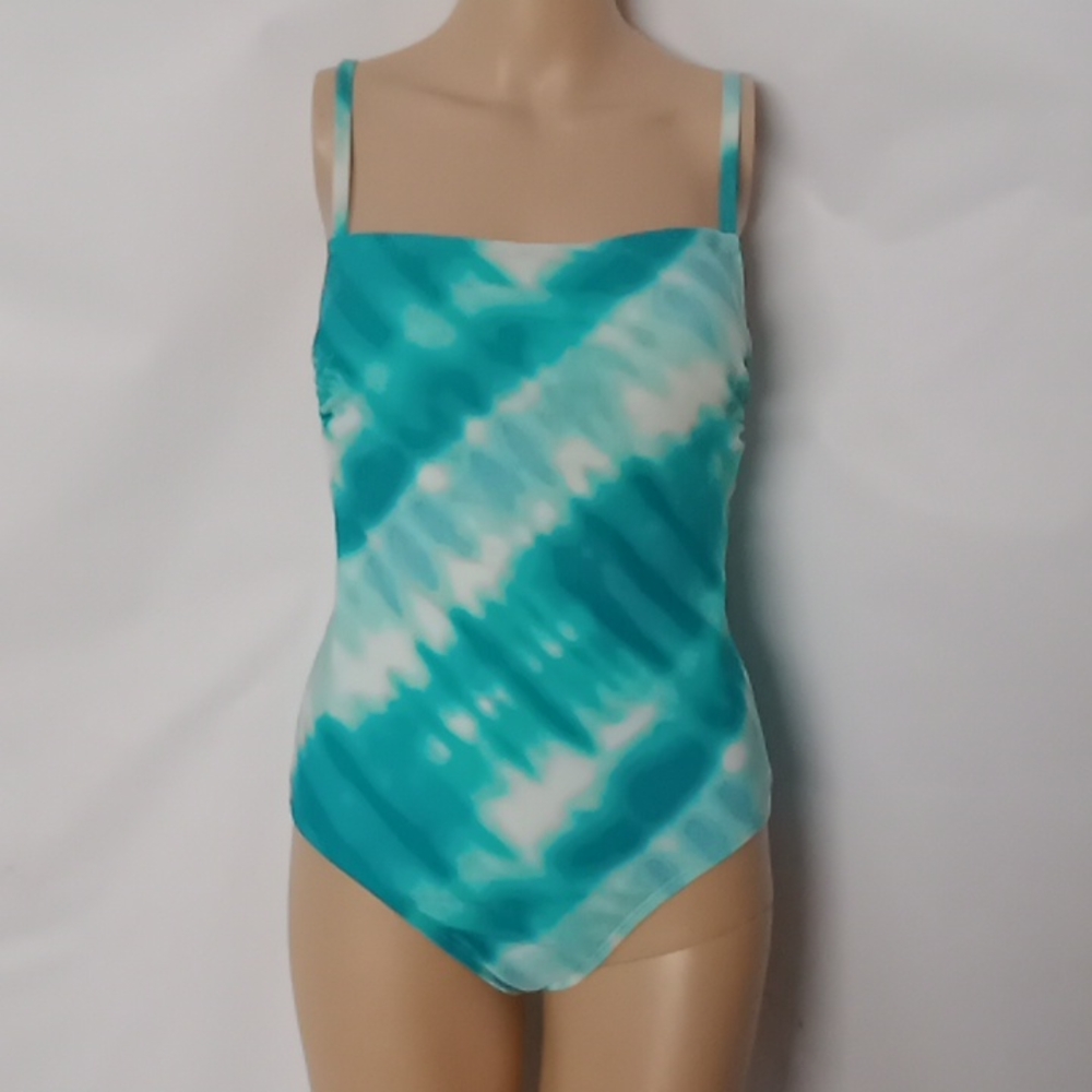 NWOT "Kona Sol" blue 1pc bathing suit
